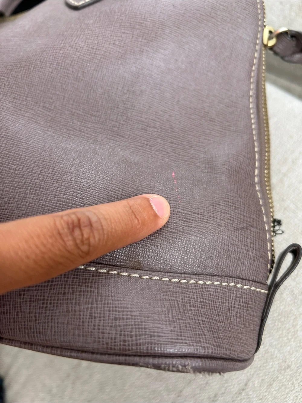 Dooney & Bourke structured leather